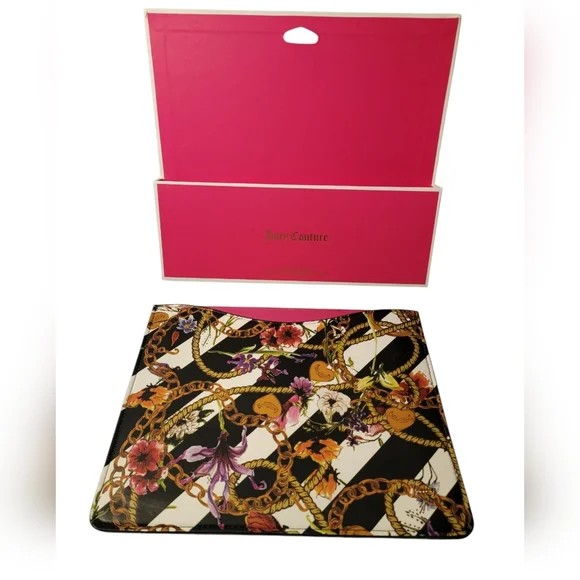 JUICY COUTURE 10" Tablet Pouch Carry Bag Luxury - Picture 2 of 9